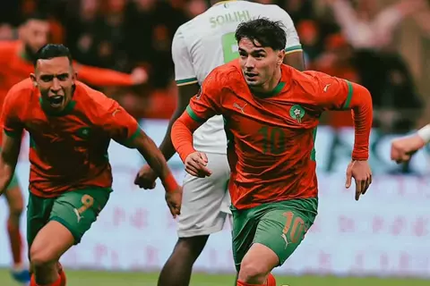 براهيم دياز يطارد إنجازًا فريدًا مع المغرب في دور الـ16 من أمم أفريقيا
